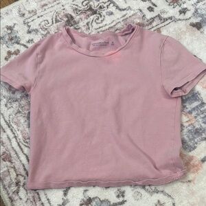 Abercrombie & Fitch Soft Pink Tee